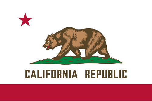 Image of the Flag of California